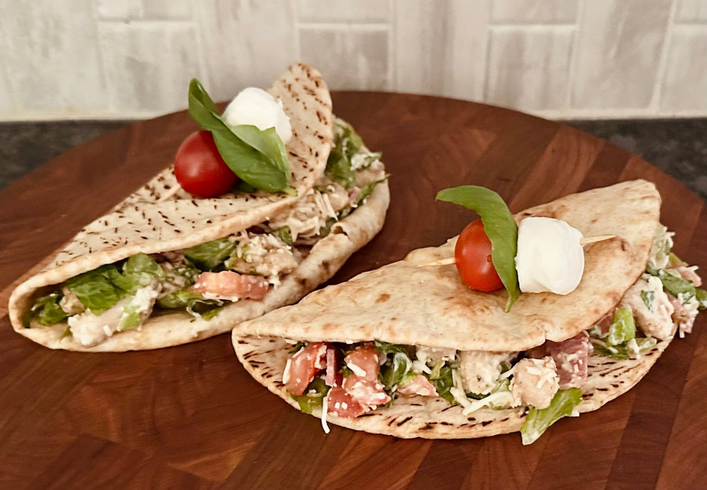 Chicken Bacon Ranch On A Pita