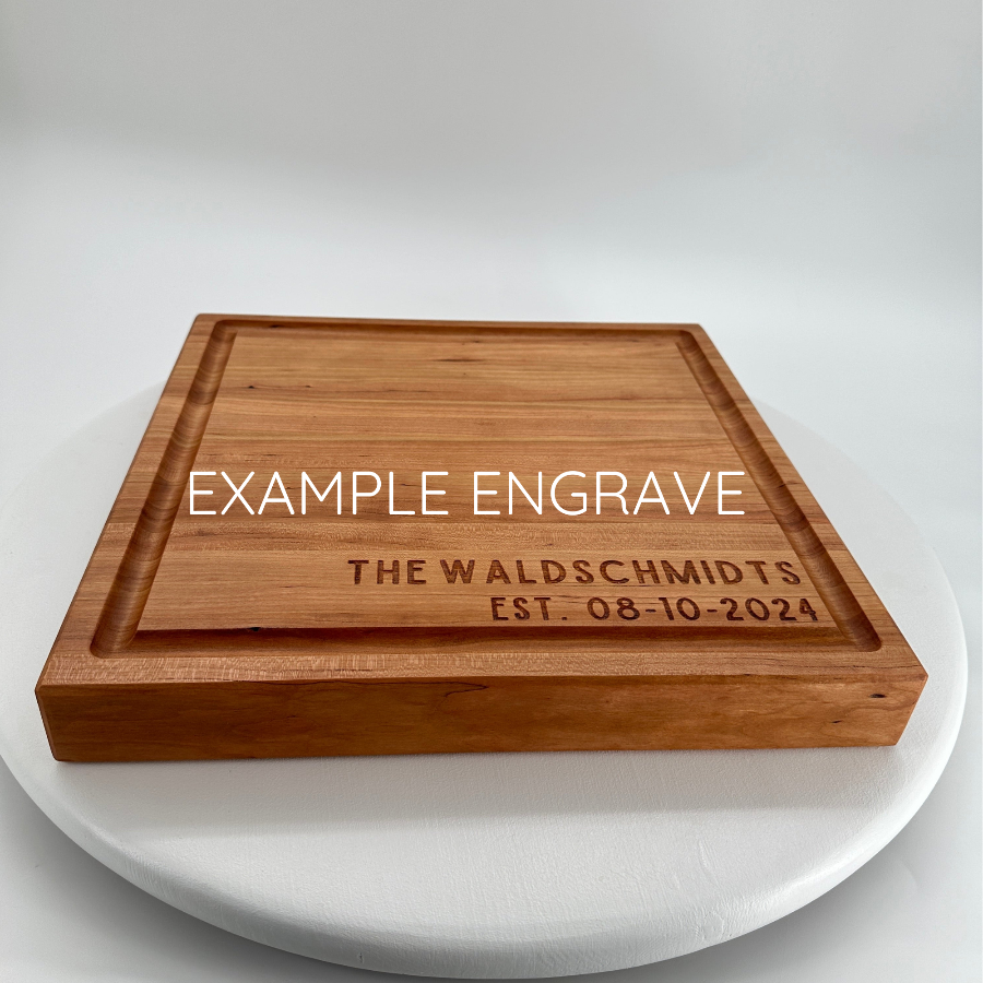 Stunning engraving will wow them.