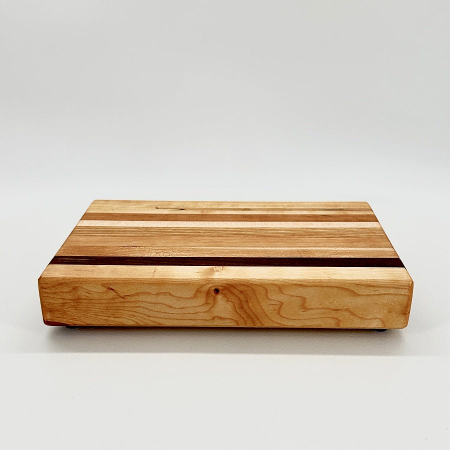 Multi-Wood Minimalistic Cutting Block