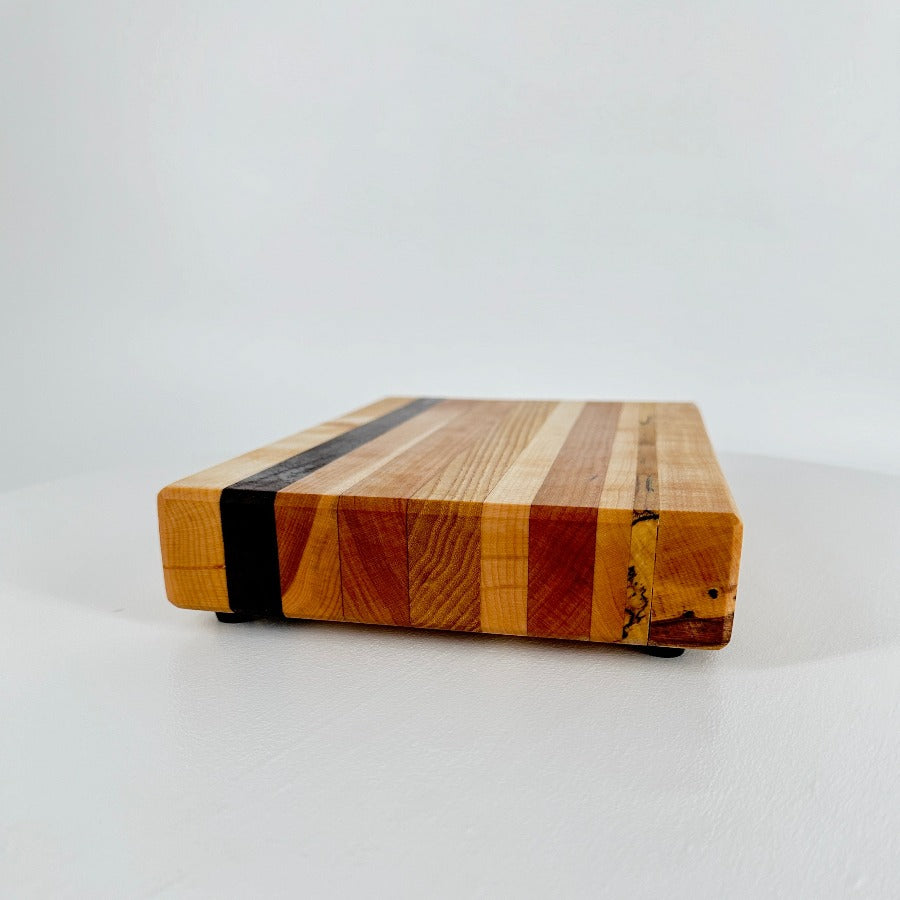 Multi-Wood Minimalistic Cutting Block