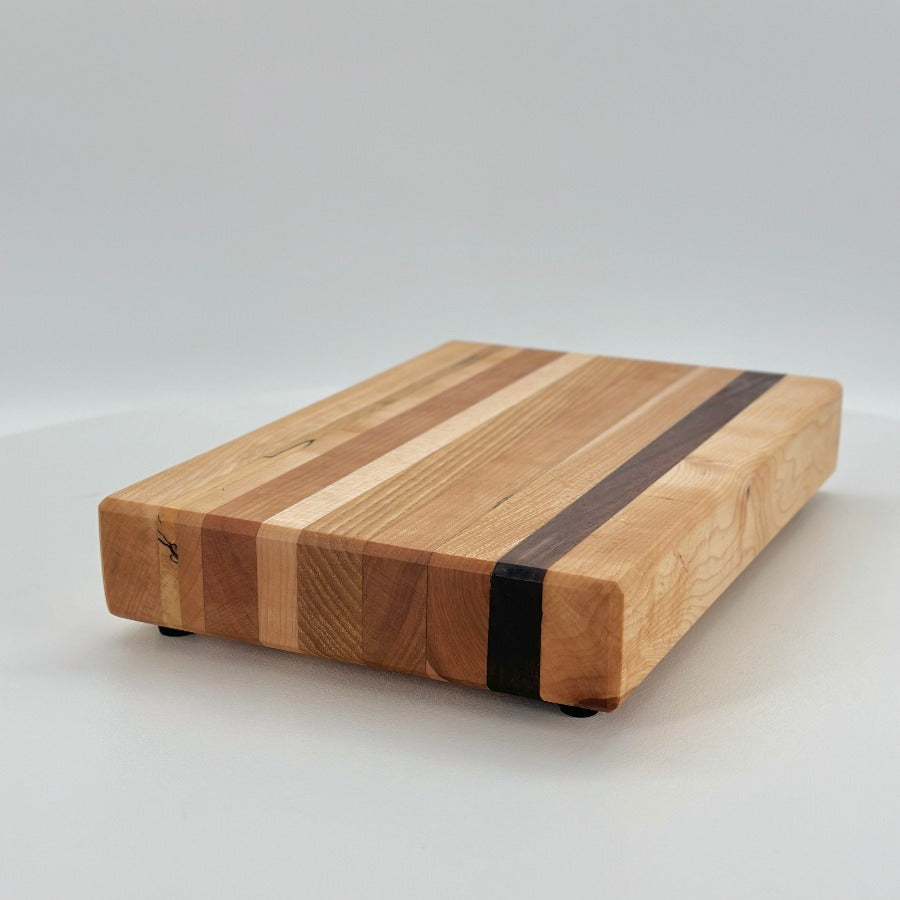 Multi-Wood Minimalistic Cutting Block