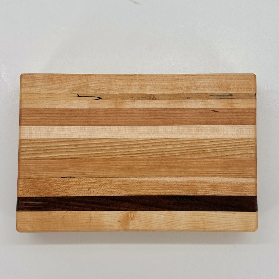 Multi-Wood Minimalistic Cutting Block
