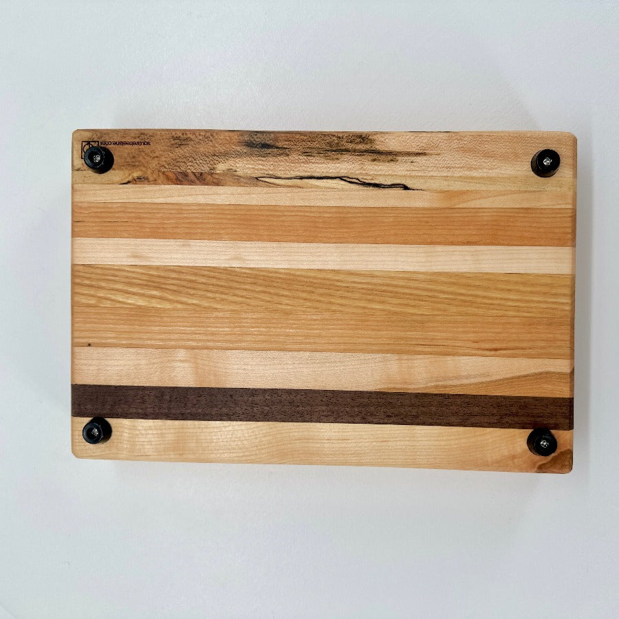 Multi-Wood Minimalistic Cutting Block