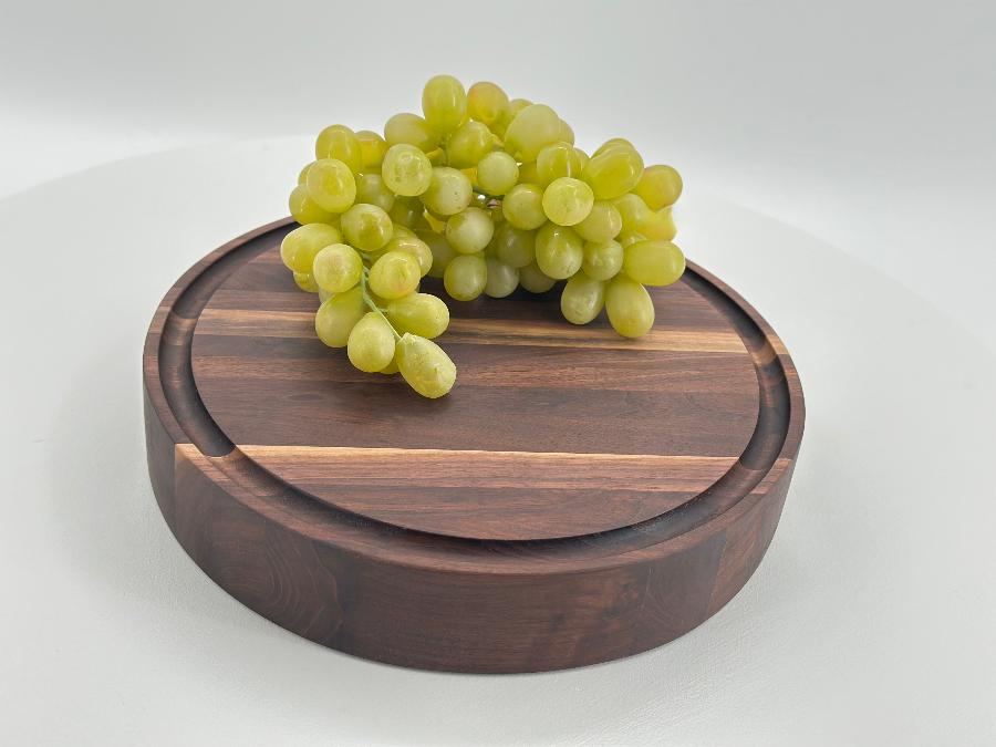 Solid Walnut 2 inch Cutting Block
