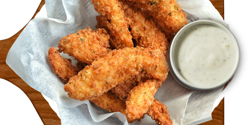 Baked Parmesan Encrusted Chicken Tenders