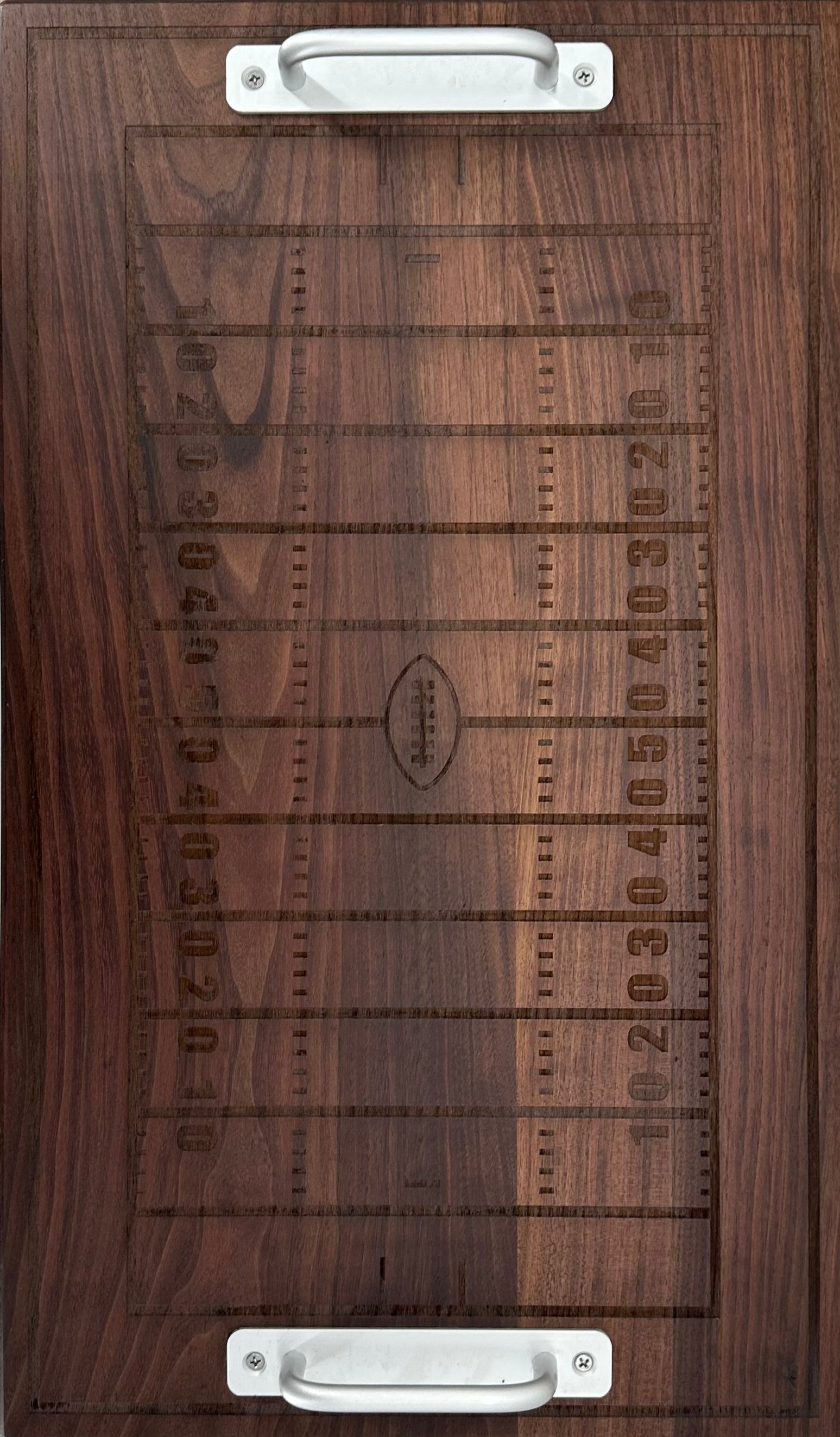 Walnut Football Field Charcuterie Board
