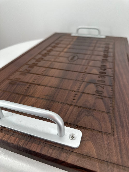 Walnut Football Field Charcuterie Board