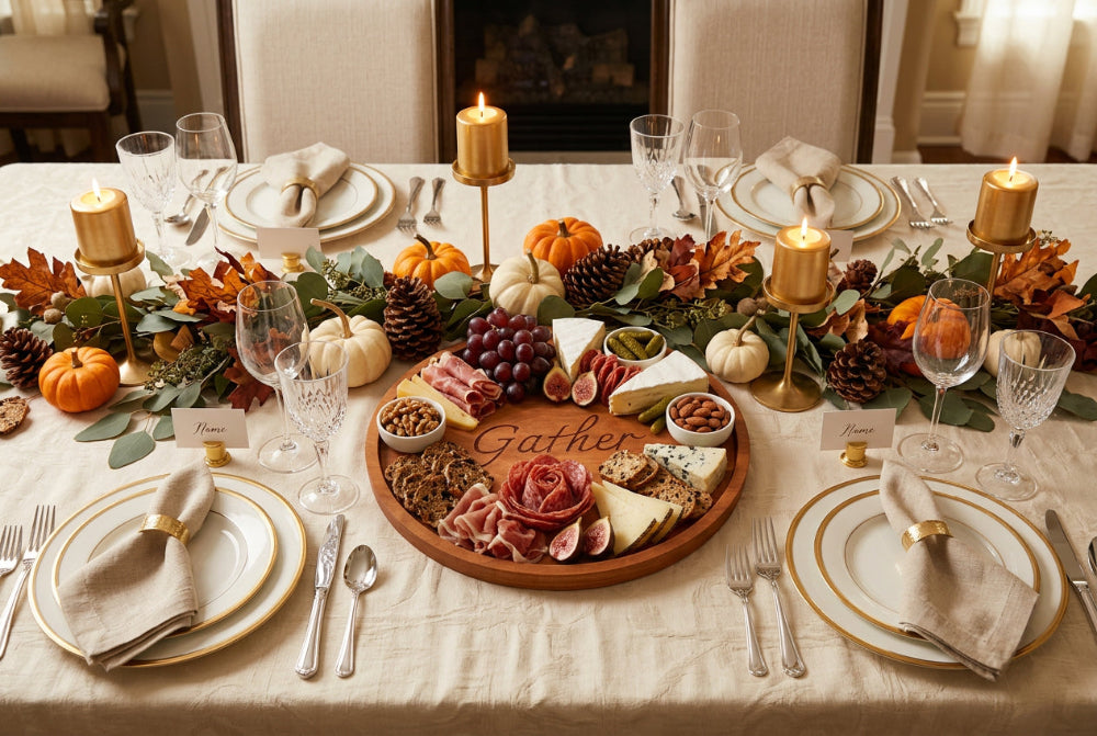 "GATHER" CHARCUTERIE BOARD