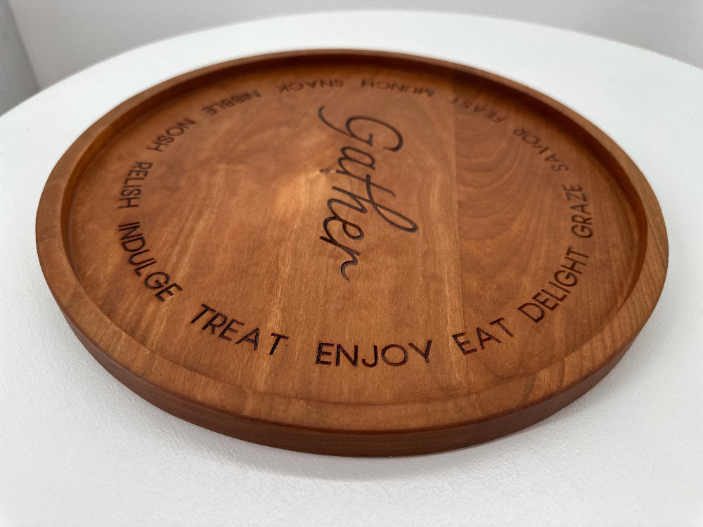 "GATHER" CHARCUTERIE BOARD