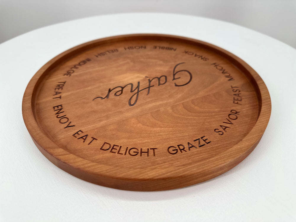 "GATHER" CHARCUTERIE BOARD