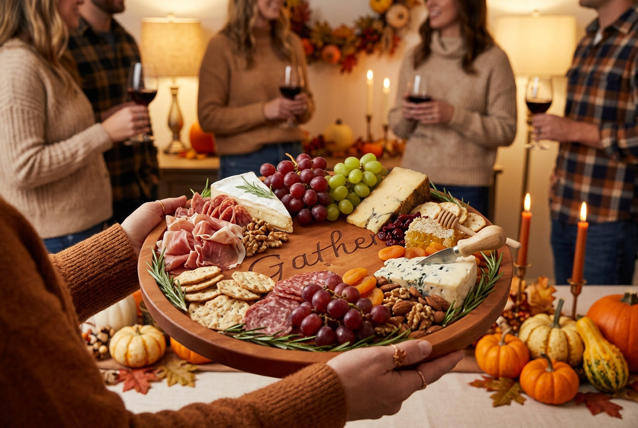 "GATHER" CHARCUTERIE BOARD