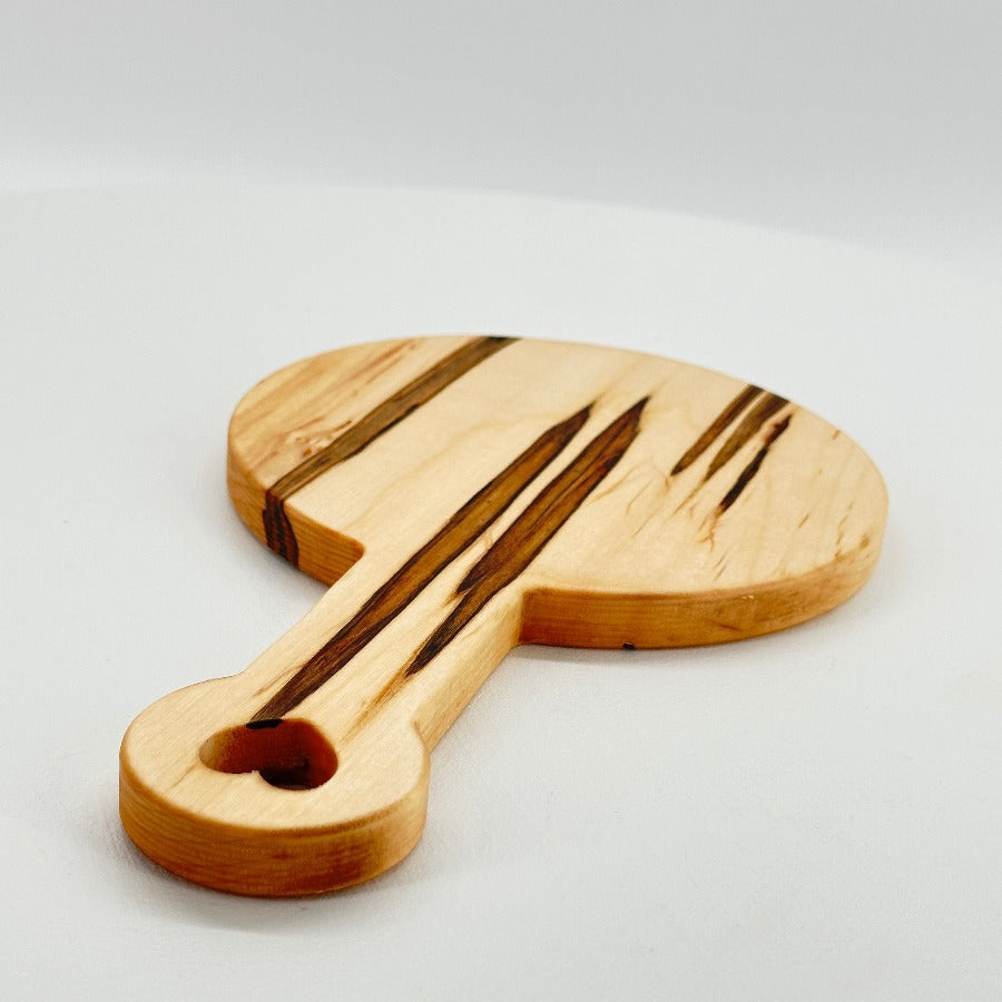 Paddle Style Spalted Maple Cheese Board