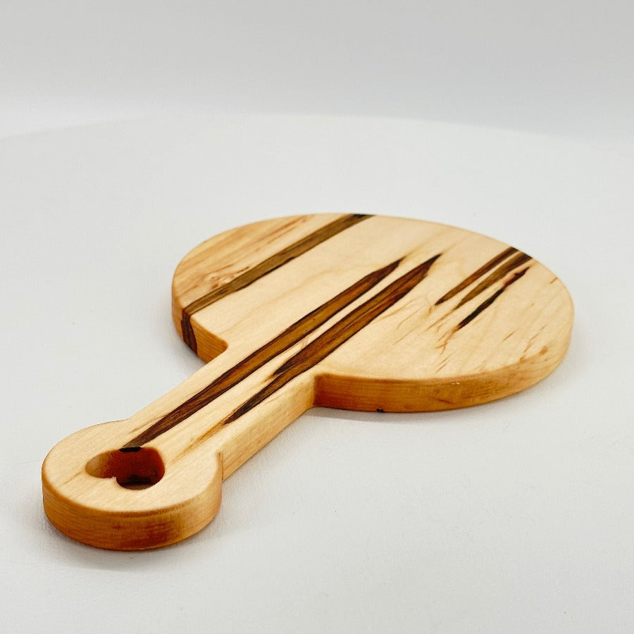 Paddle Style Spalted Maple Cheese Board