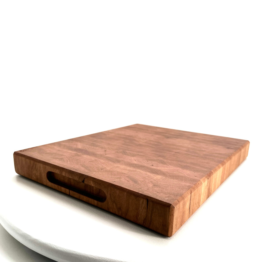 Solid Cherry End Grain Cutting Block