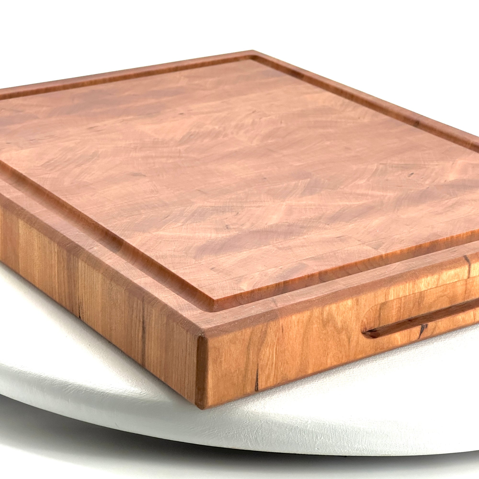 Solid Cherry End Grain Cutting Block