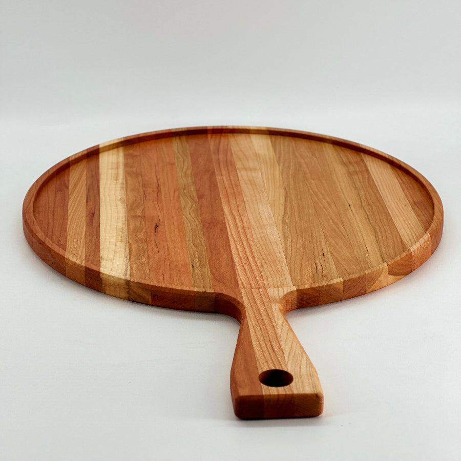 12 Inch Block And Paddle Set in Cherry, Maple, or Walnut