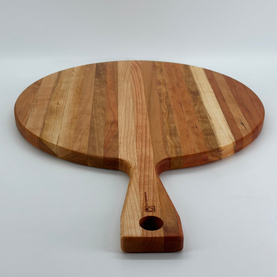 12 Inch Block And Paddle Set in Cherry, Maple, or Walnut