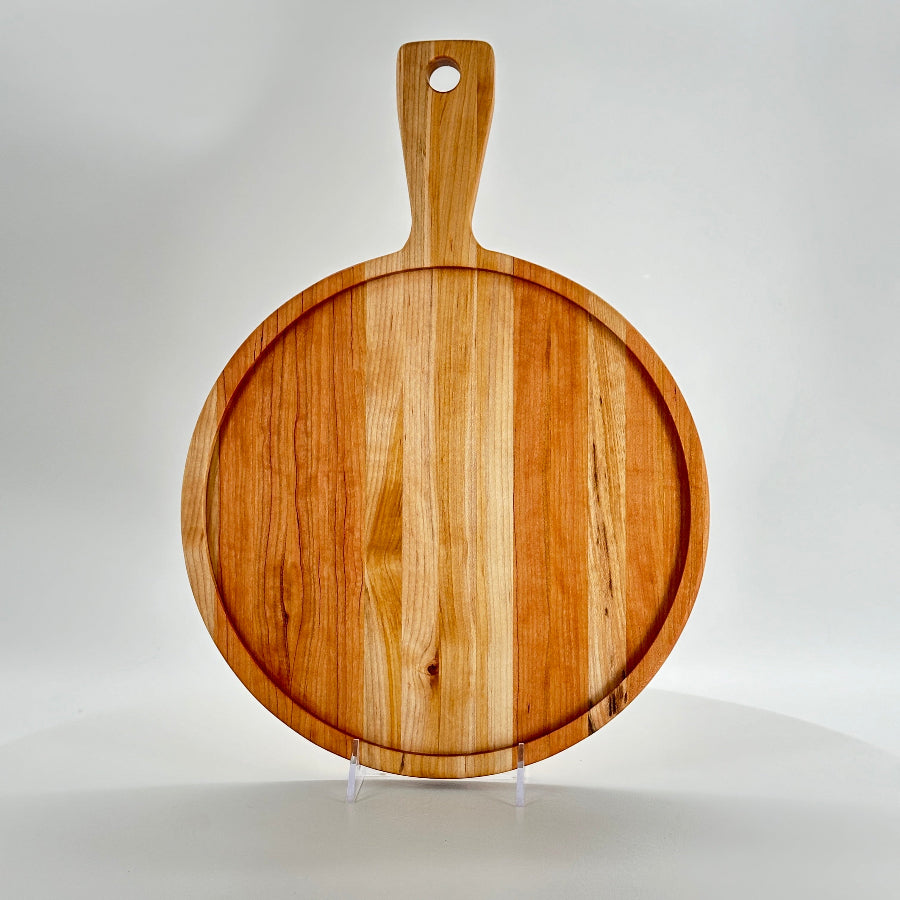12 Inch Block And Paddle Set in Cherry, Maple, or Walnut