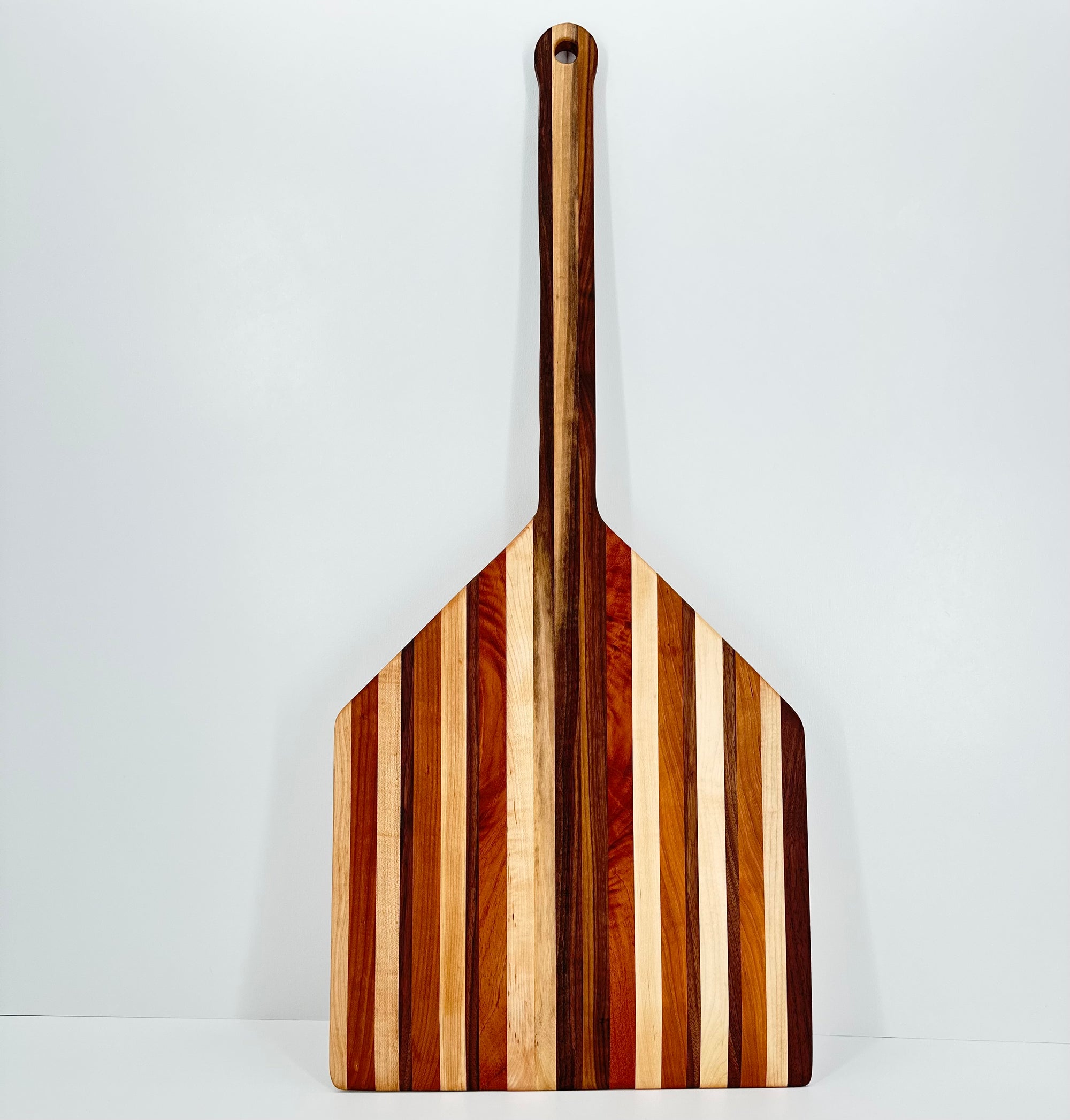 Maple, Walnut, & Cherry Pizza Peel