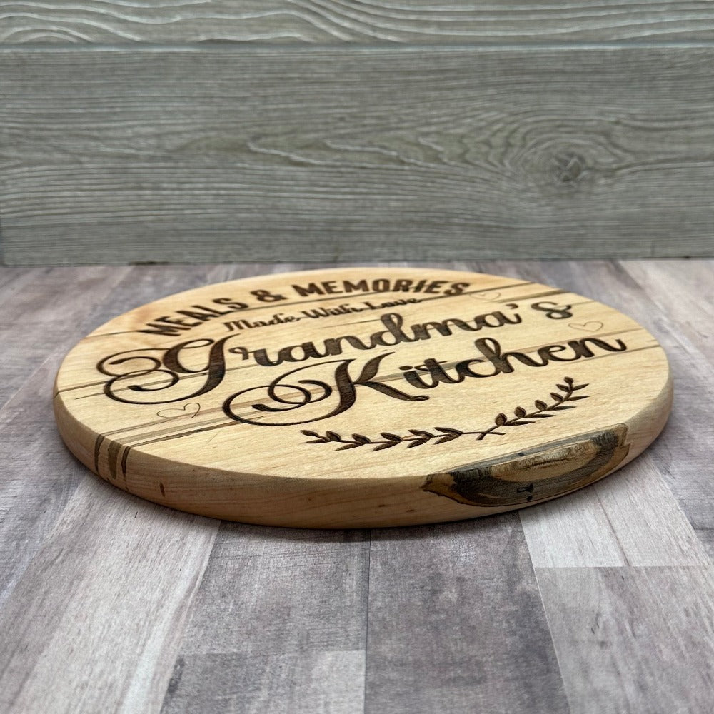 The Grandma Plate in Spalted Maple