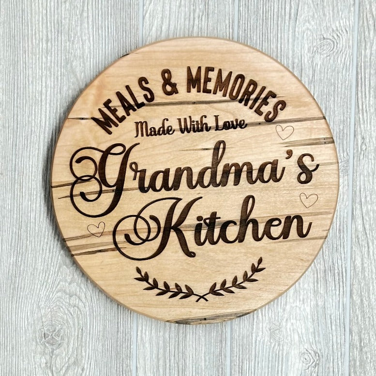 The Grandma Plate in Spalted Maple