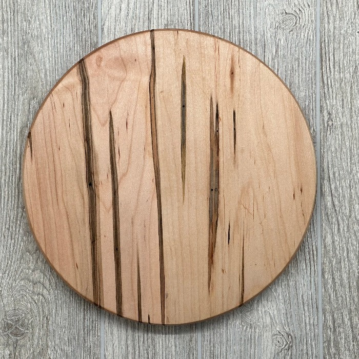 The Grandma Plate in Spalted Maple