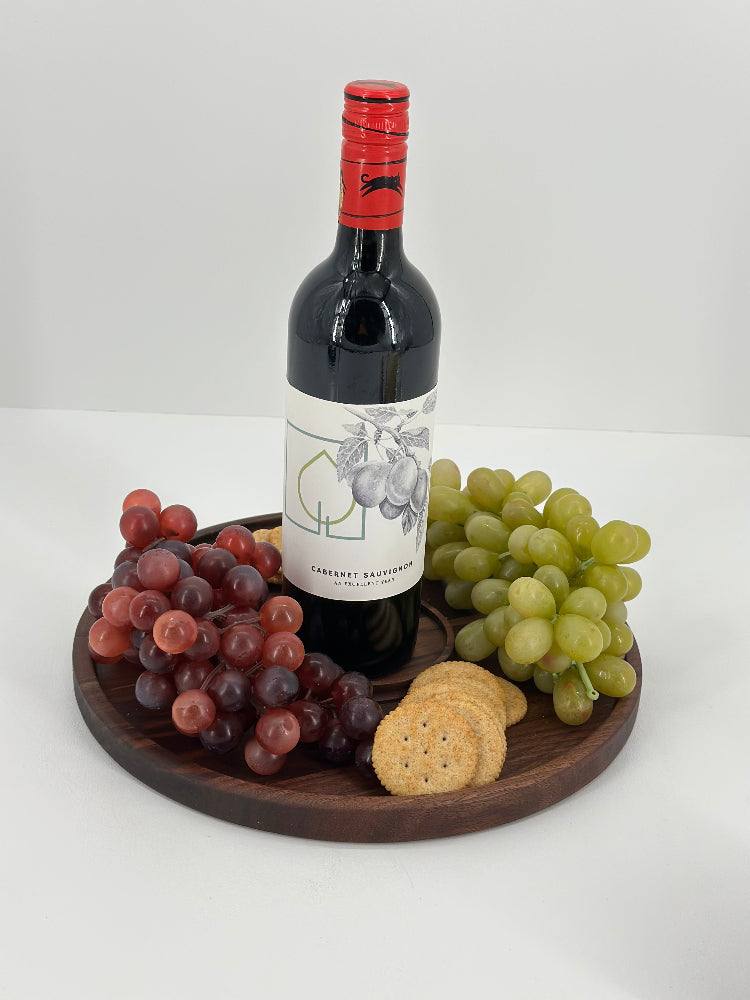 Walnut Charcuterie Board with Ramekin
