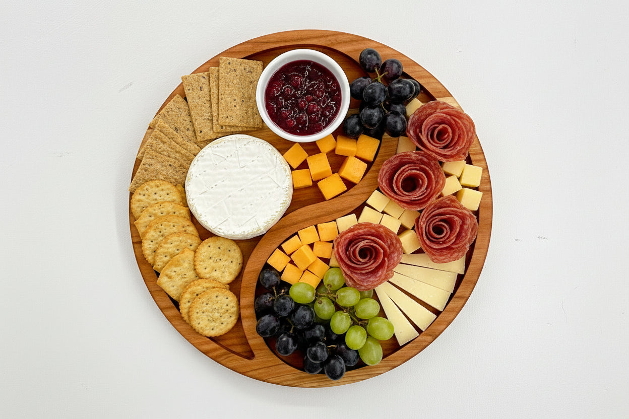 OPPOSITES ATTRACT CHERRY CHARCUTERIE BOARD