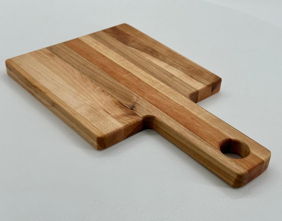 DRAWER-ABLE SQUARE PADDLE CUTTING BOARD