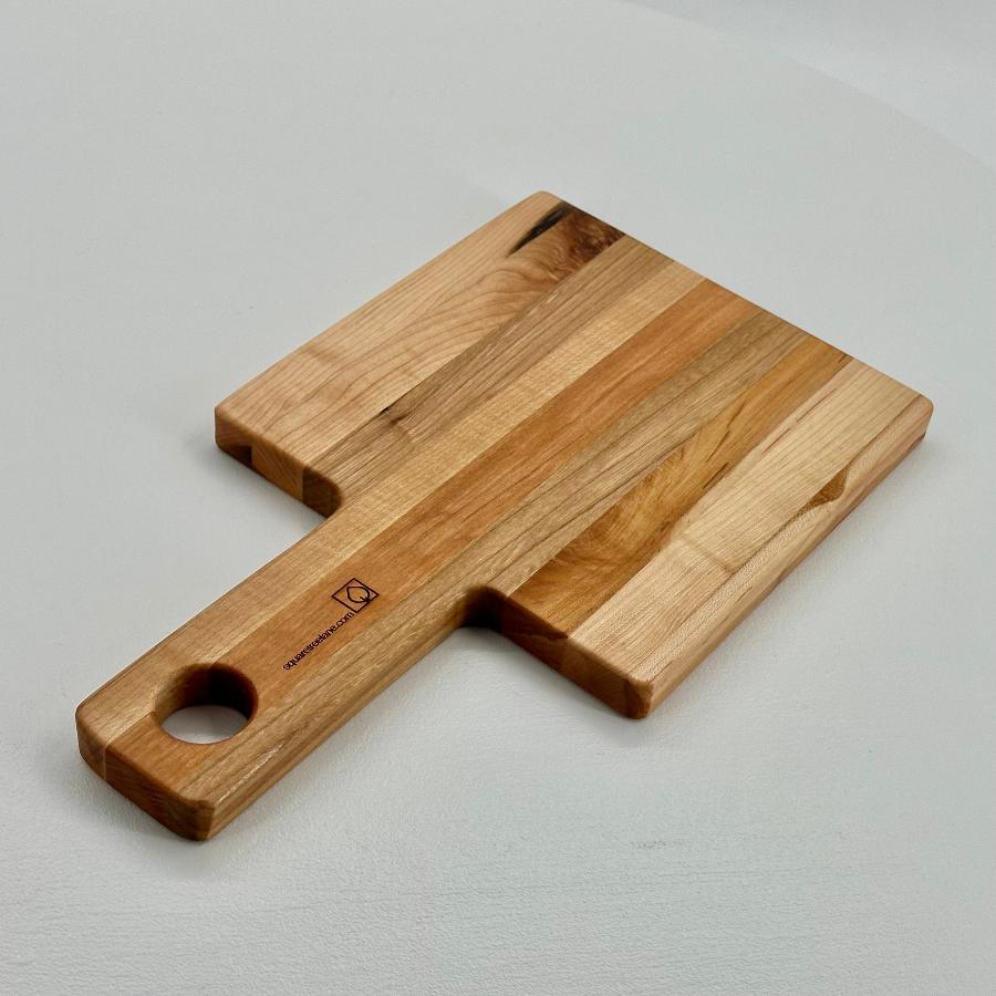DRAWER-ABLE SQUARE PADDLE CUTTING BOARD