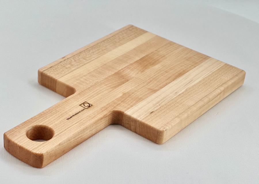 DRAWER-ABLE SQUARE PADDLE CUTTING BOARD