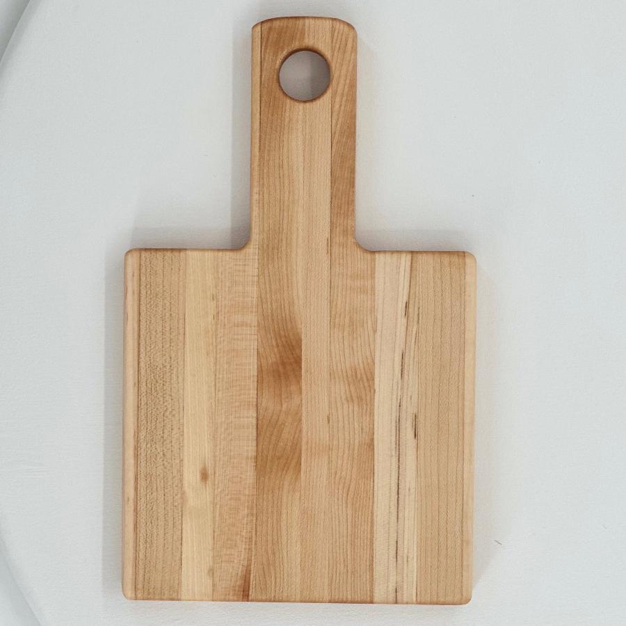 DRAWER-ABLE SQUARE PADDLE CUTTING BOARD
