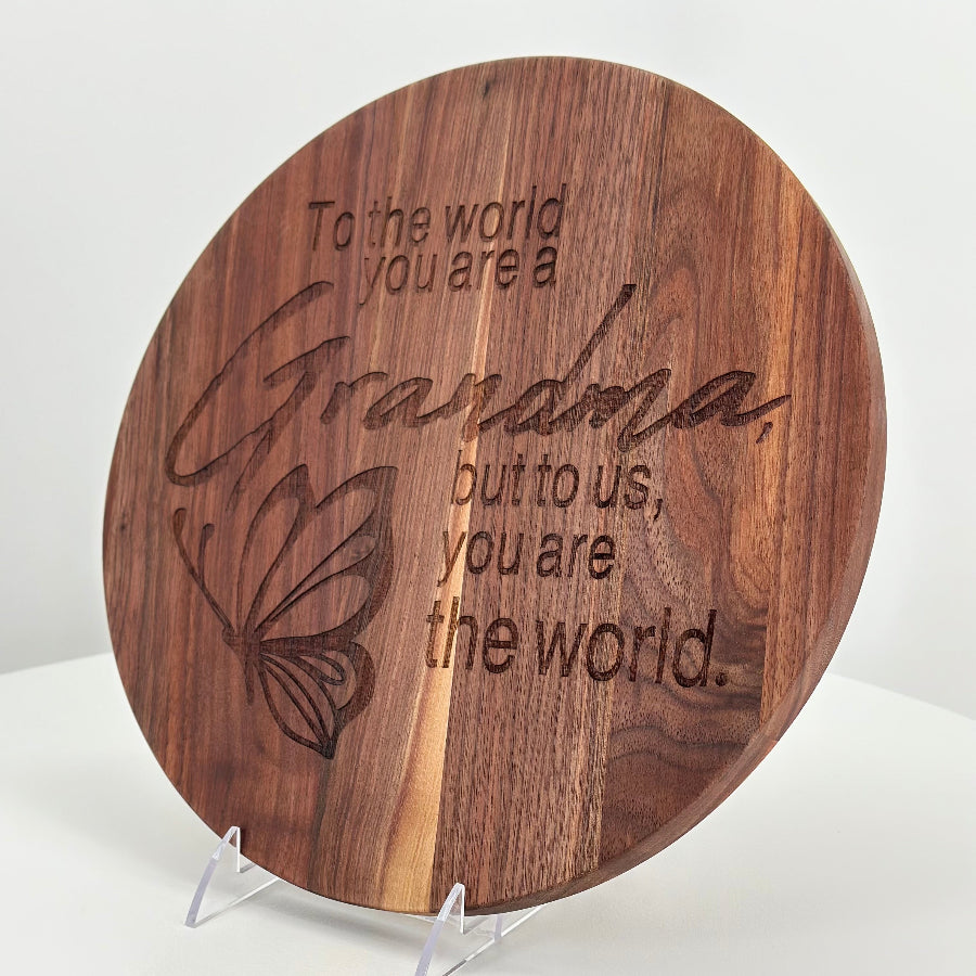 Grandma Charcuterie Plate/Wall Decor (Template)