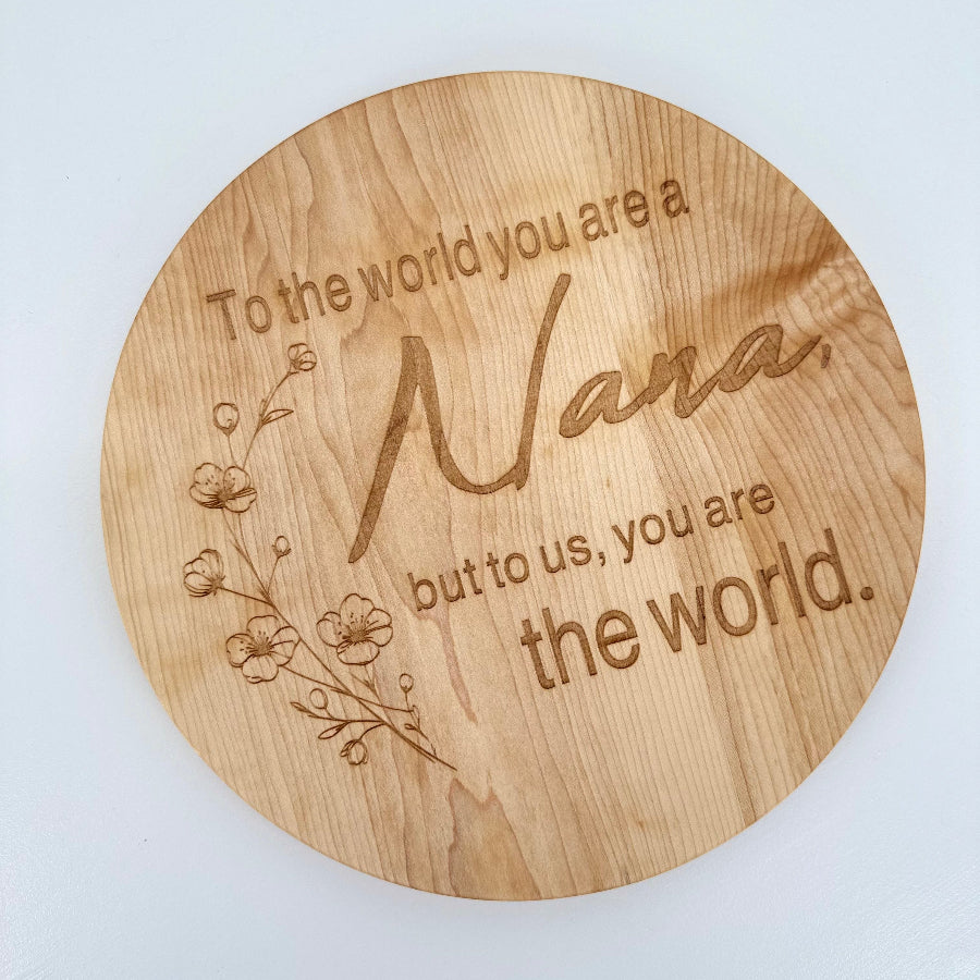 NANA Charcuterie Plate/Wall Decor
