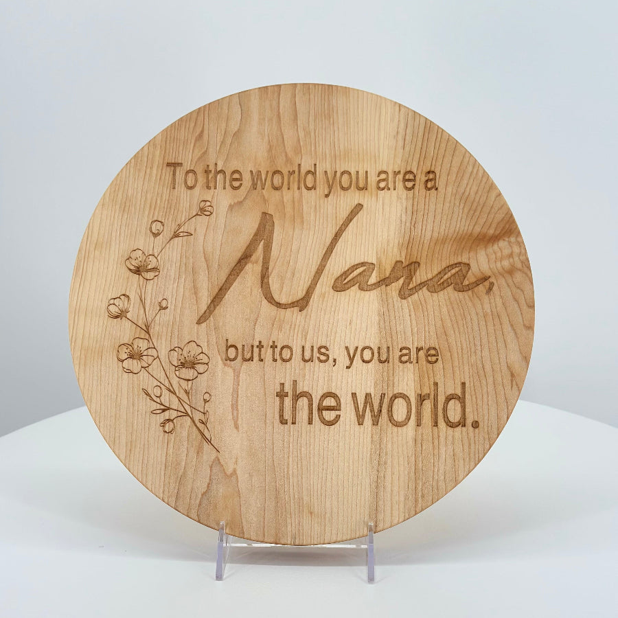 NANA Charcuterie Plate/Wall Decor