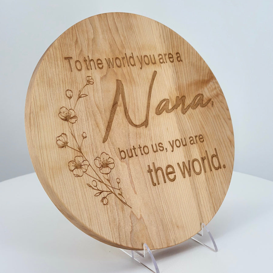 NANA Charcuterie Plate/Wall Decor