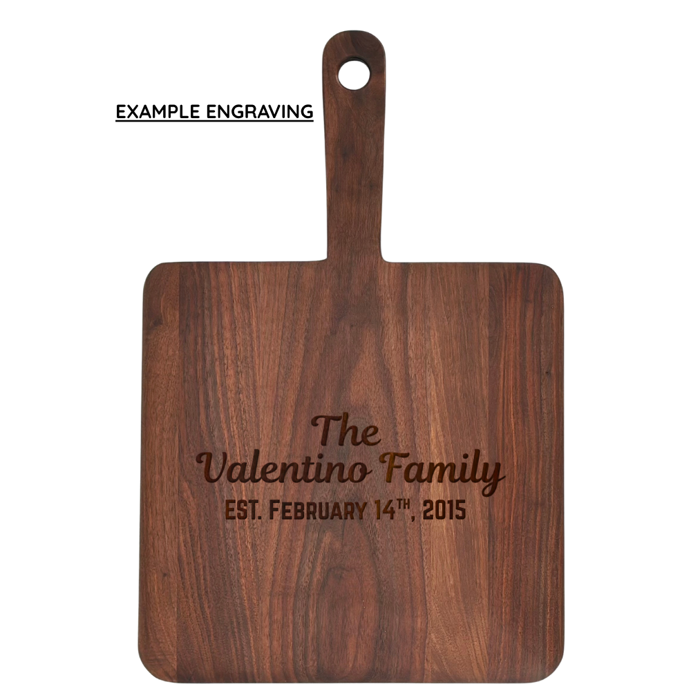 PIZZA PEEL IN WALNUT HARDWOOD